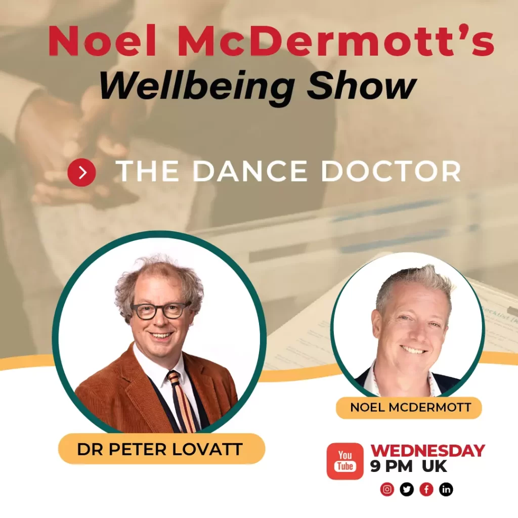 The Well-Being Show Episode 166 - Peter Lovatt, Dance Psychologist